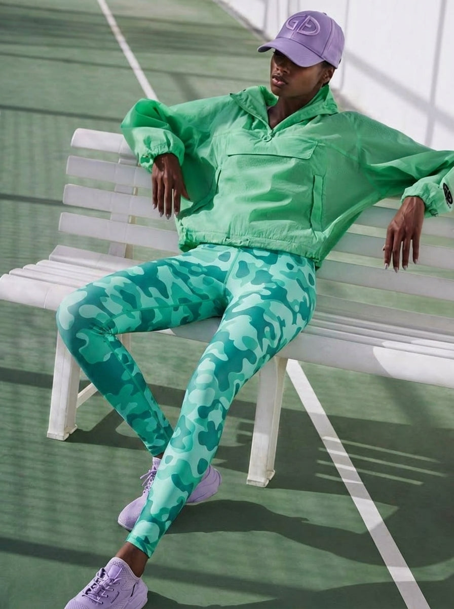 Mint Camo Leggings