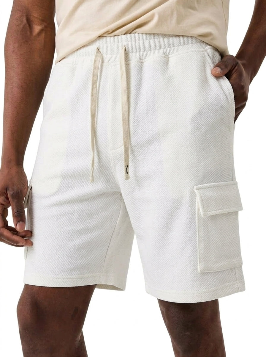Knit Cargo Shorts