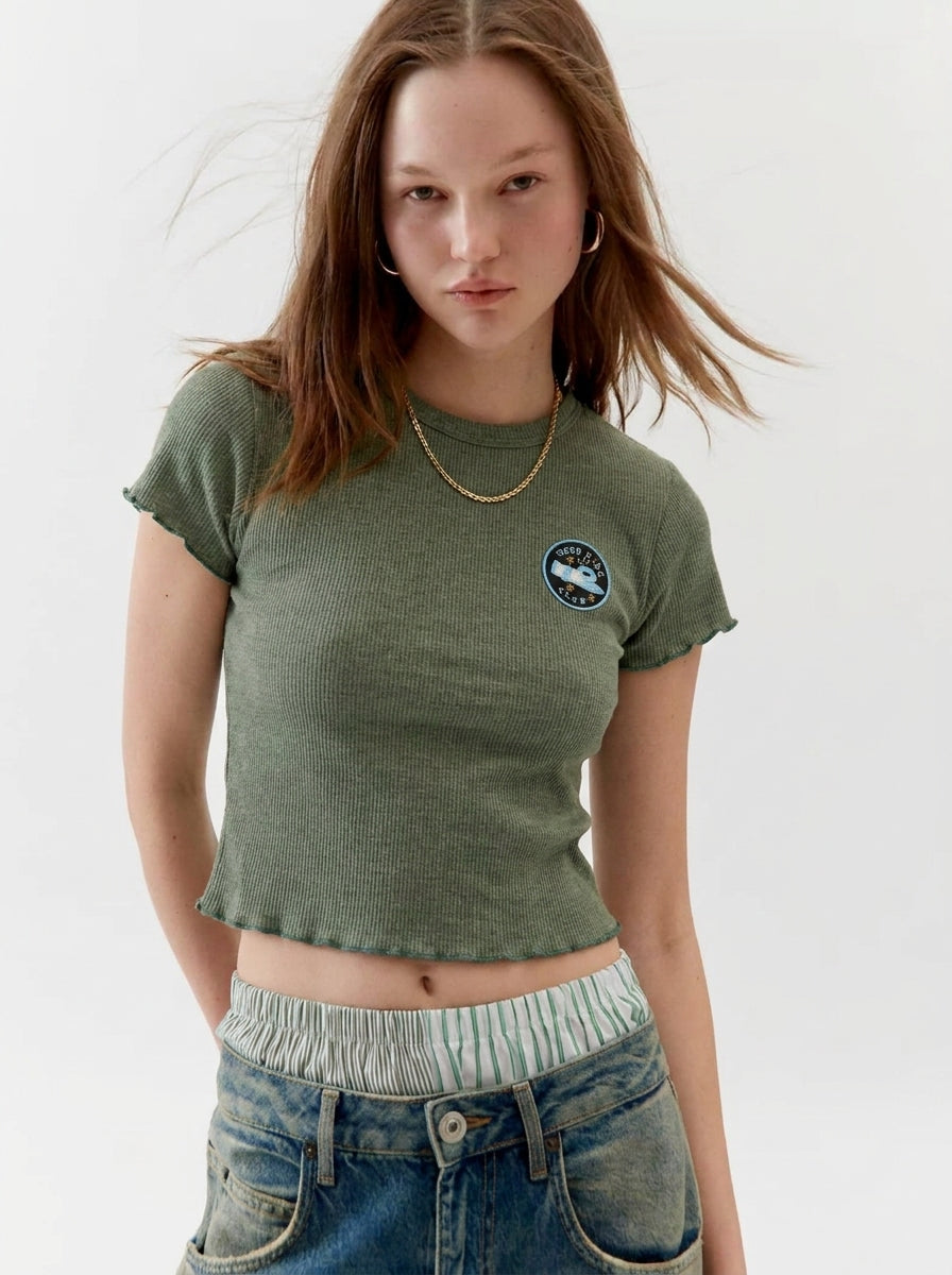 Good Kids Olive Graphic Tee