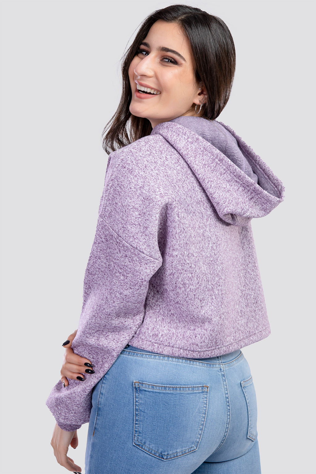 Purple unicorn hoodie