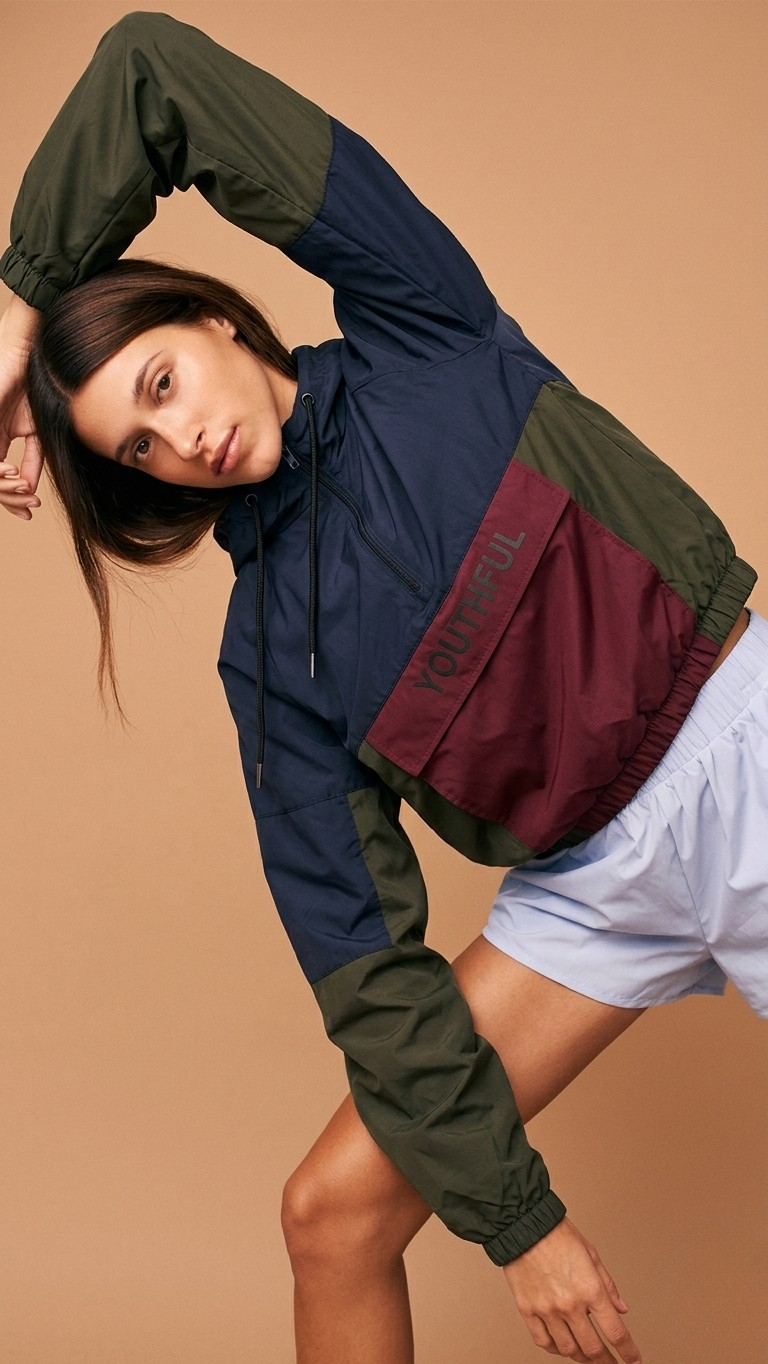 Vintage Color-block sweater