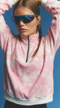 Blush Motion Quarter Zipper