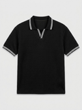 Black Polo-Knit