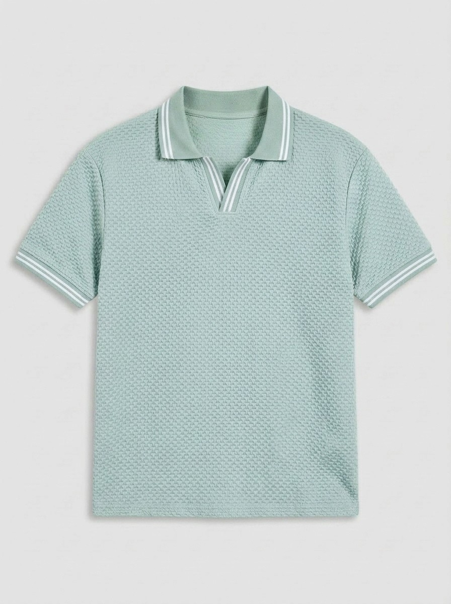 Mint Polo-Knit