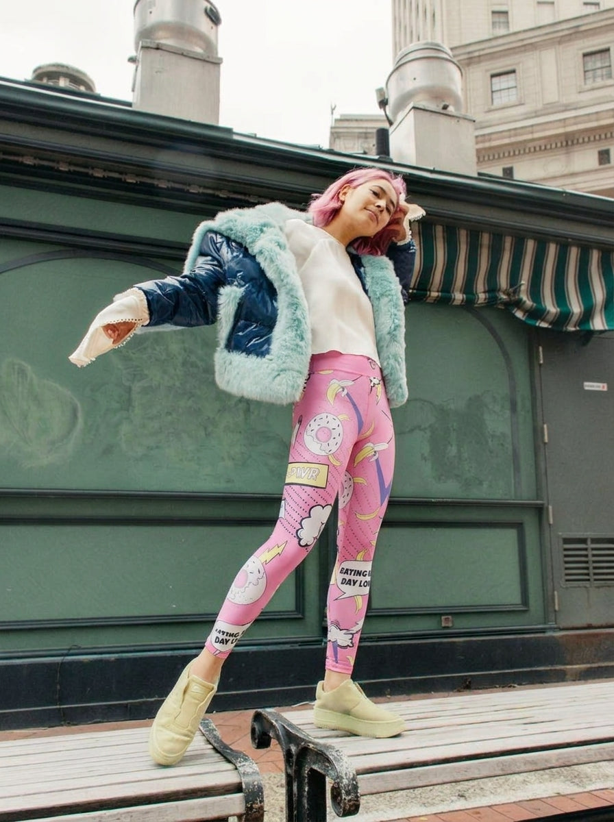 The Supernova Pink Legging